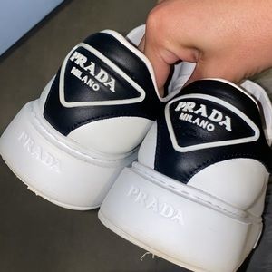 Prada Leather Sneakers